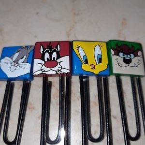 Vintage Looney Tunes Paper Clips